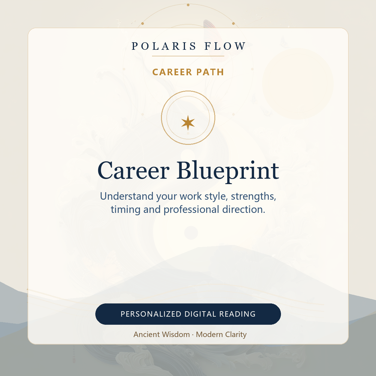 BaZi career blueprint digital report cover