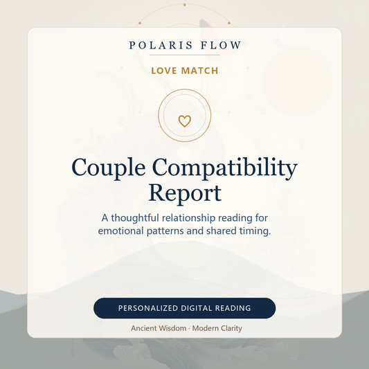 BaZi couple compatibility digital report cover