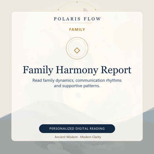 BaZi family harmony and communication report cover