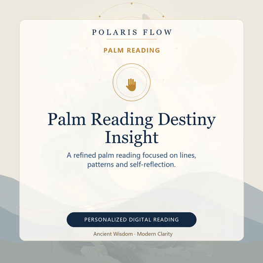 Online palm reading destiny insight report cover