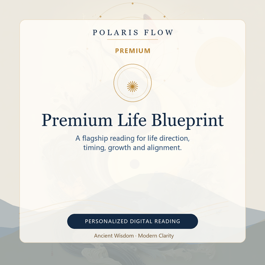 Premium BaZi life blueprint digital report cover