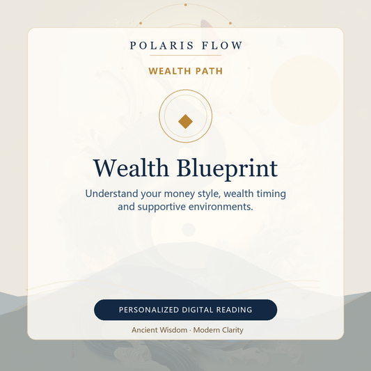 BaZi wealth blueprint and money patterns report cover